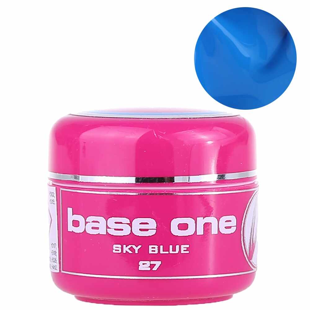 Gel UV Color Base One 5 g Sky Blue 27