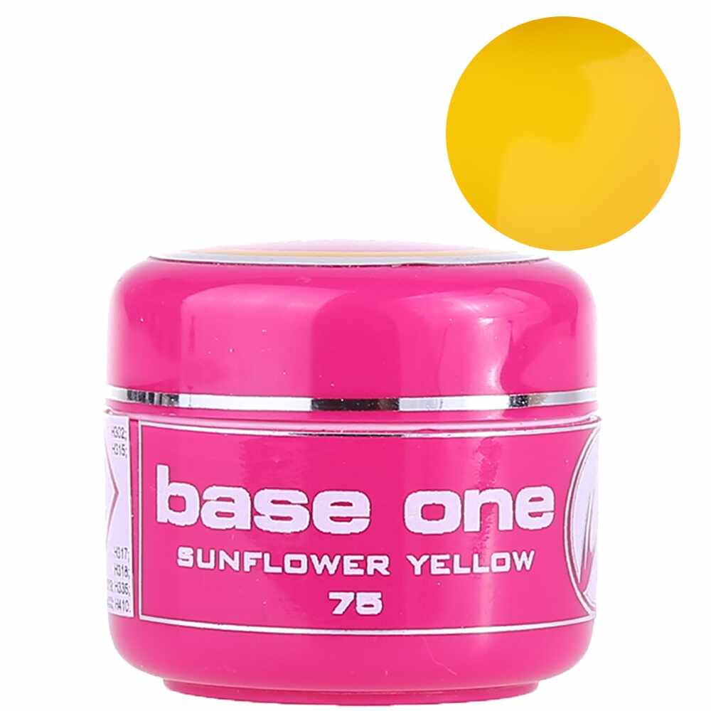 Gel UV Color Base One 5 g Sunflower Yellow 75