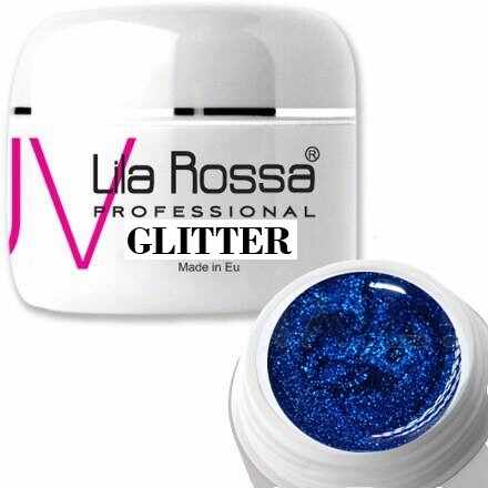Gel uv color Lila Rossa GLITTER 5 g E24-05