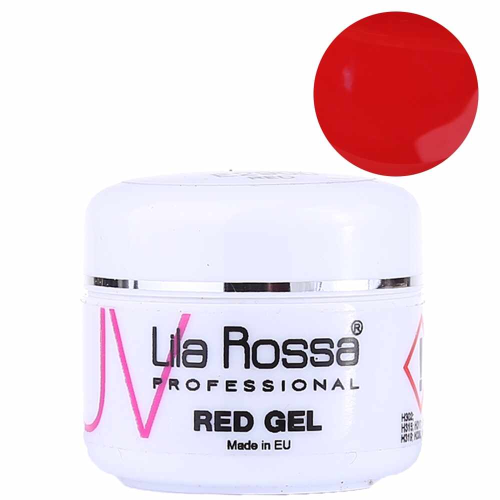 Gel UV color Lila Rossa Red 5 g E2900