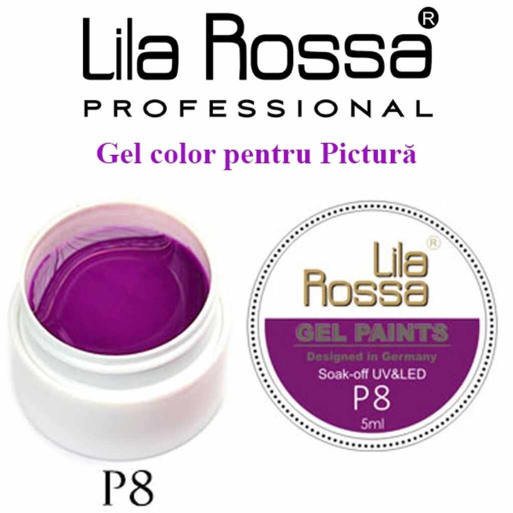 Gel UV Pictura Lila Rossa Nr.08