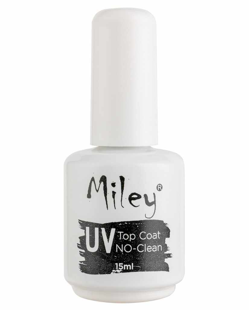 Top Coat UV fara degresare Miley pentru gel 15ml