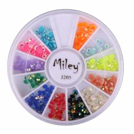 Decor Pentru Unghii Miley 12 Pozitii Multicolor