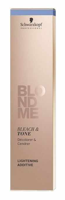 Decolorant si Toner Rose pentru Parul Blond Schwarzkopf Professional, BlondMe Toning Cream, 60 ml