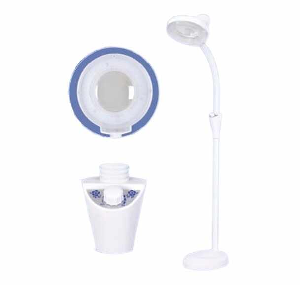 Lampa Cosmetica cu LED si Reglaj pe Intensitate Lumina, Picior Fix, Dioptrie X5, Model NOU