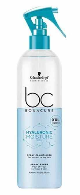 Spray Balsam pentru Hidratarea Parului Schwarzkopf Professional, Bonacure Hyaluronic Moisture Kick, 400 ml
