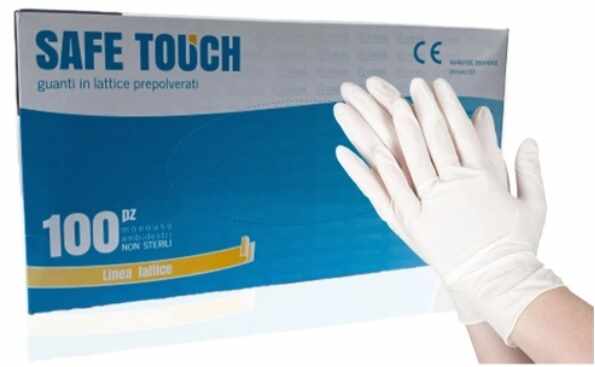 Manusi Profesionale Albe Safe Touch din Latex S