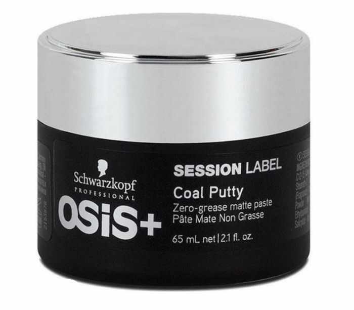 Pasta Modelatoare pentru Par Schwarzkopf Professional Osis+ Session Label Coal Putty, 65ml