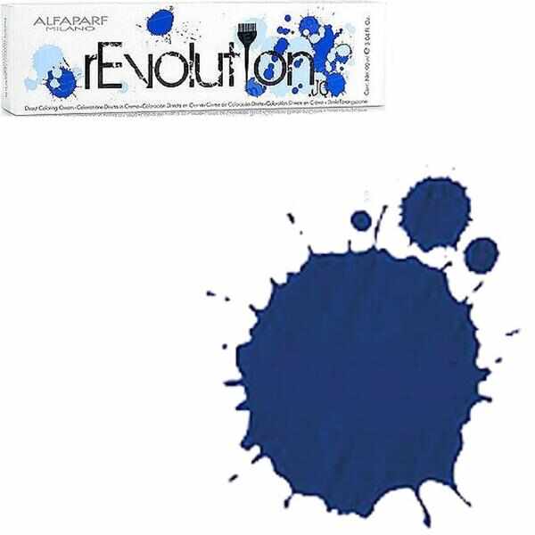 Crema Colorare Directa Albastra - Alfaparf Milano Jean's Color rEvolution Direct Coloring Cream TRUE BLUE 90 ml