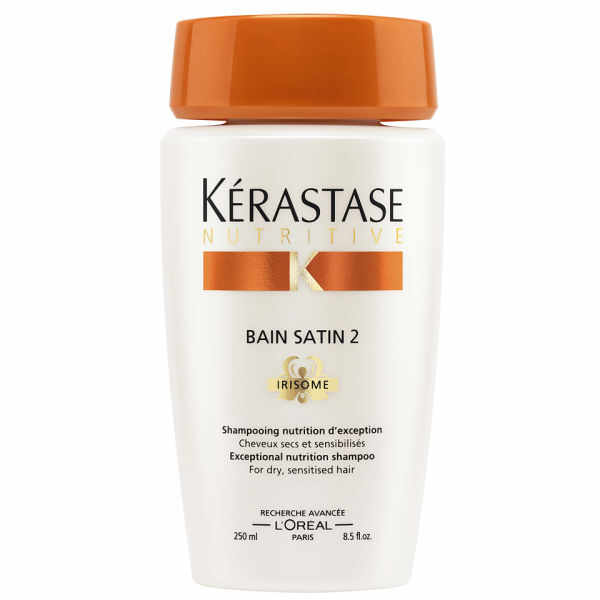 Sampon pentru Par Uscat si Sensibil - Kerastase Nutritive Bain Satin 2 Irisome Shampoo 250 ml