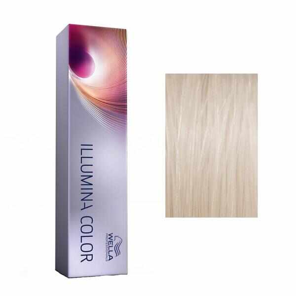 Vopsea Permanenta - Wella Professionals Illumina Color Nuanta 10/69 blond luminos deschis violet perlat