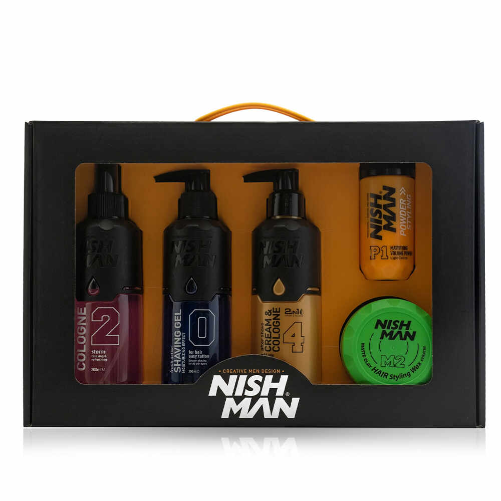 NISH MAN - Set cadou 5 produse