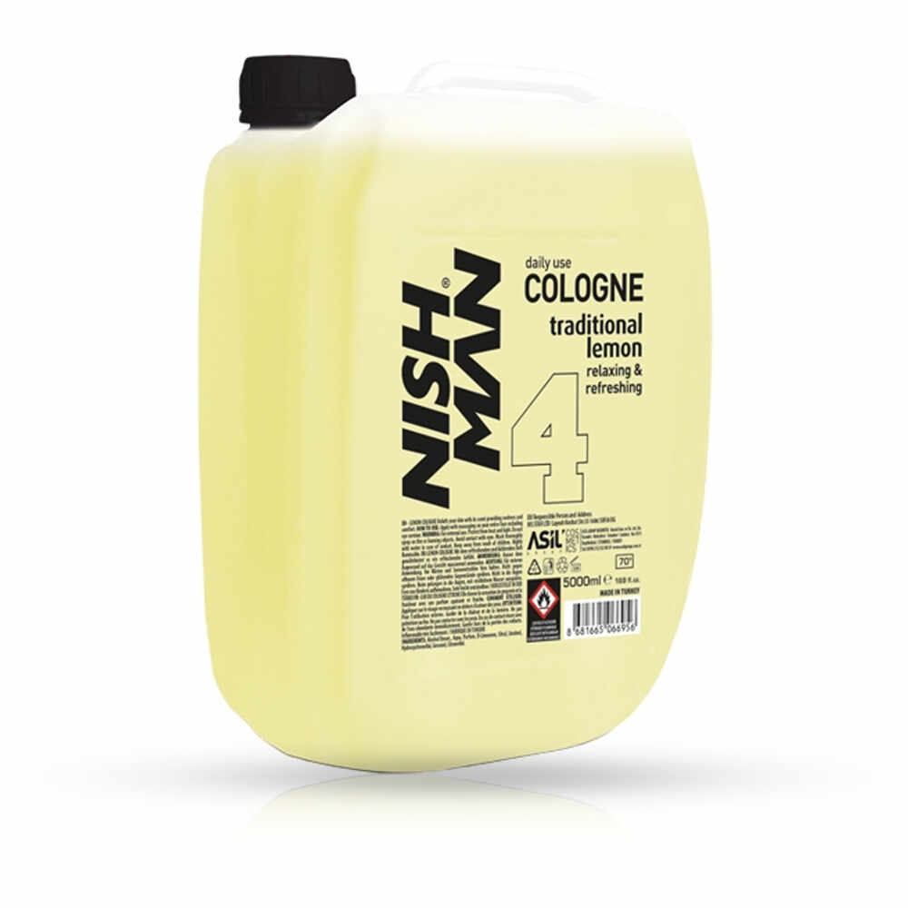 NISH MAN 4 - After shave colonie 5000 ml