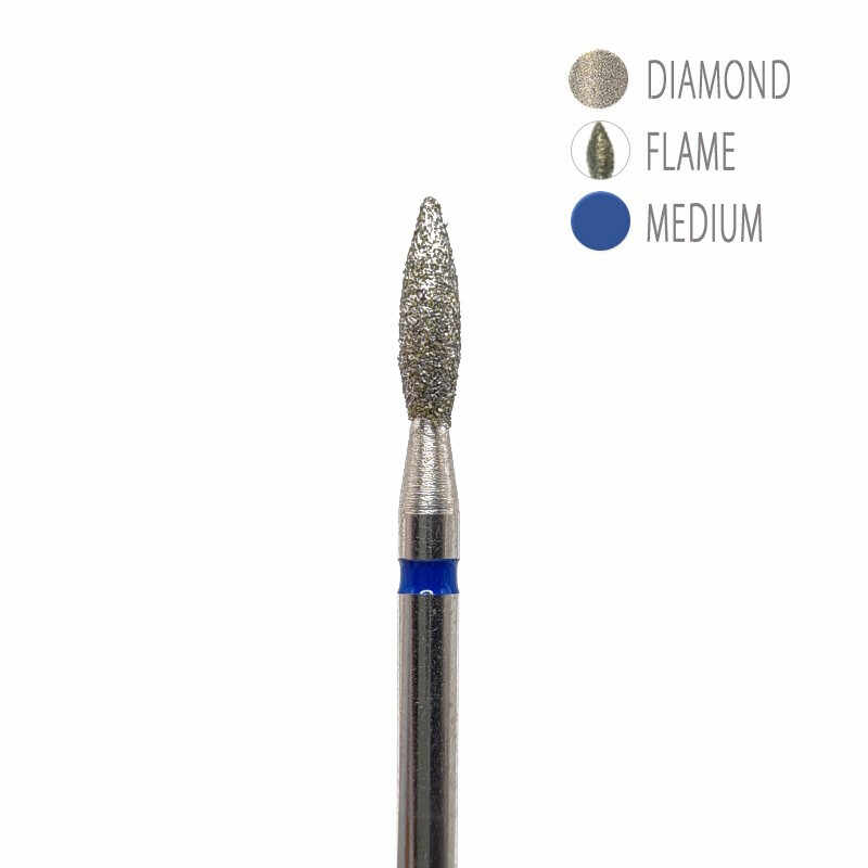 Bit pentru Freza Diamond Platinum Medium - Picatura Albastru