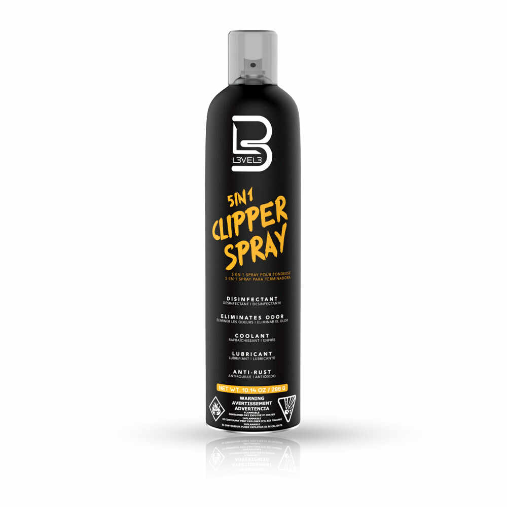Spray de Curatare pentru Masinile de Tuns L3VEL3 - 5in1 - 288 g
