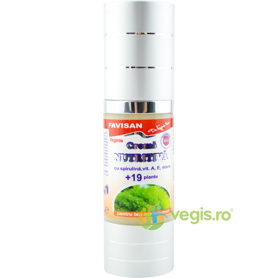 Crema Nutritiva cu Spirulina + 19 Plante Virginia 30ml