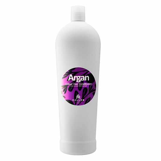 Balsam cu Aroma de Ulei de Argan pentru Par Vopsit - Kallos Argan Colour Hair Conditioner 1000ml