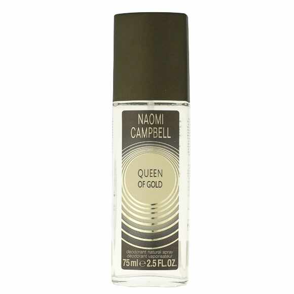 Deodorant Spray Naomi Campbell Queen Of Gold, Femei, 75ml