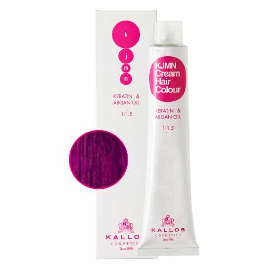 Vopsea Permanenta Mixton - Violet - Kallos KJMN Cream Hair Colour nuanta 0.22 Violet 100ml