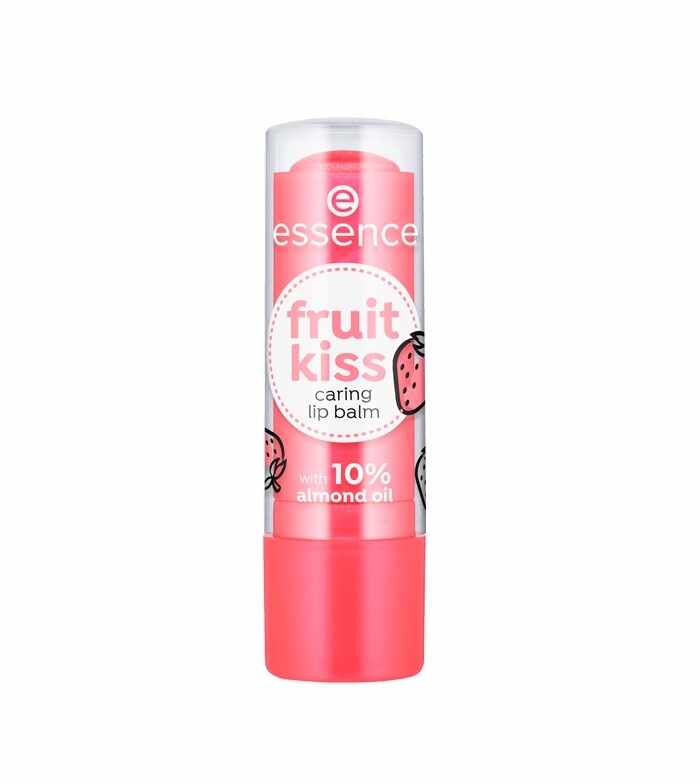 ESSENCE FRUIT KISS CARING LIP BALM BALSAM DE BUZE HIDRATANT STRAWBERRY KISS 03