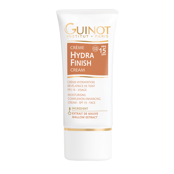 Crema de fata Guinot Hydra Finish Cream SPF 15 efect de hidratare si protectie UV 30ml