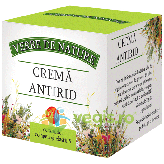 Crema Antirid cu Unt de Shea si Colagen Verre De Nature 50ml