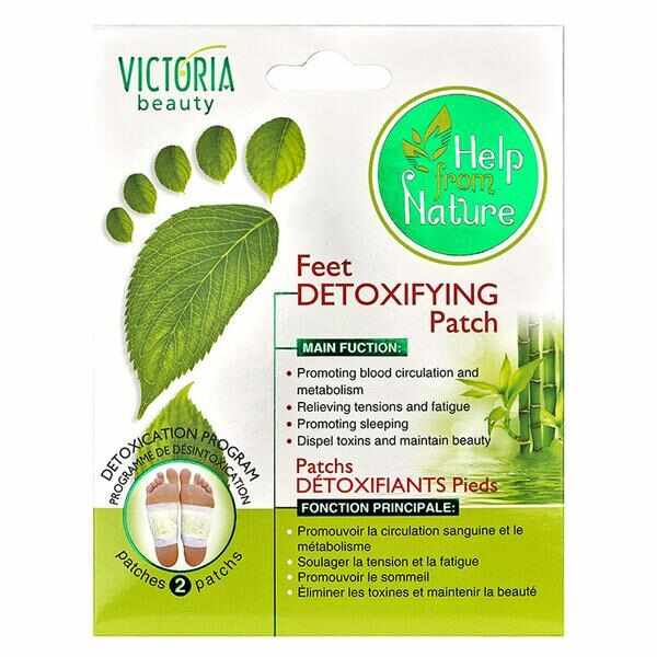 Plasturi detoxifianti pentru picioare Help from Nature, 2 buc