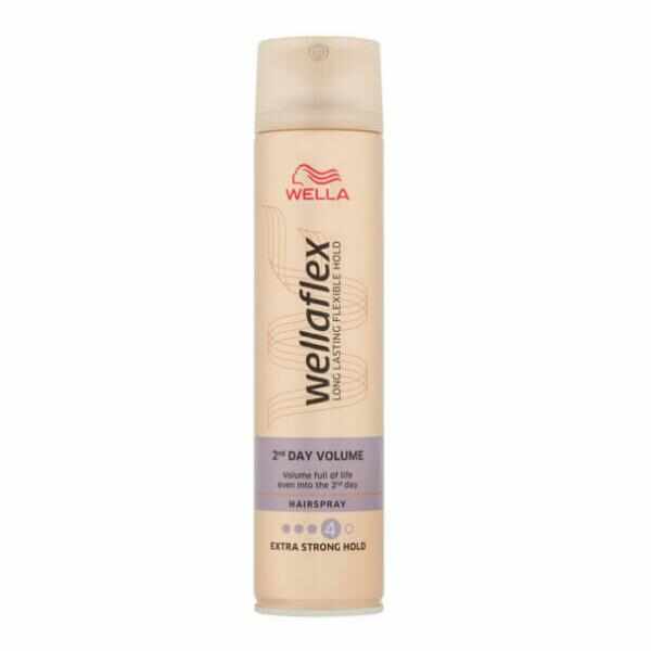 Fixativ Pentru Volum cu Fixare Extra Puternica - Wella Wellaflex Hairspray 2 Day Volume Extra Strong Hold, 250 ml