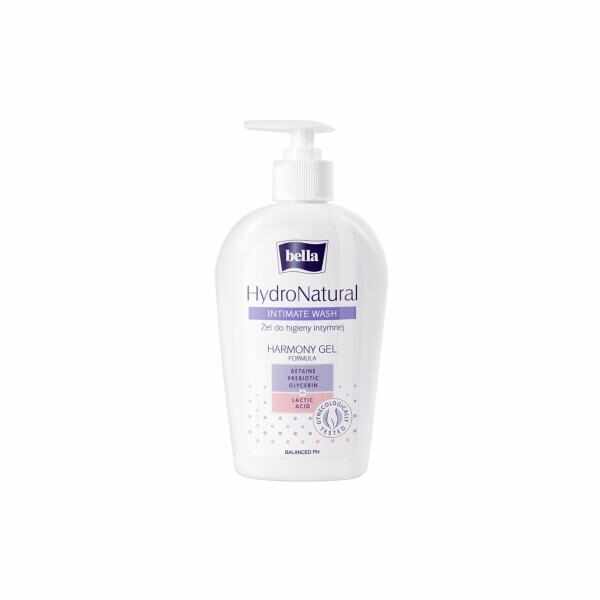 Sapun Lichid pentru Igiena Intima - Bella HydroNatural Intimate Wash Harmony Gel, 300 ml