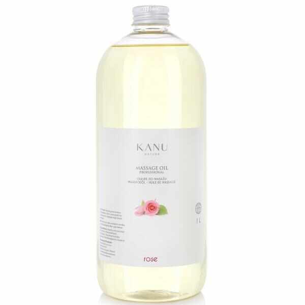 Ulei de Masaj Profesional cu Trandafiri - KANU Nature Massage Oil Professional Rose, 1000 ml