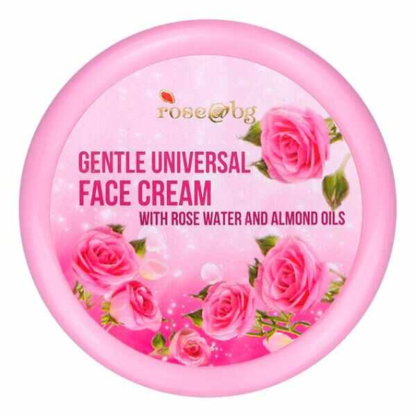 Crema de Fata Universala cu Migdale si Apa de Trandafiri Gentle Universal Face Cream, 150ml