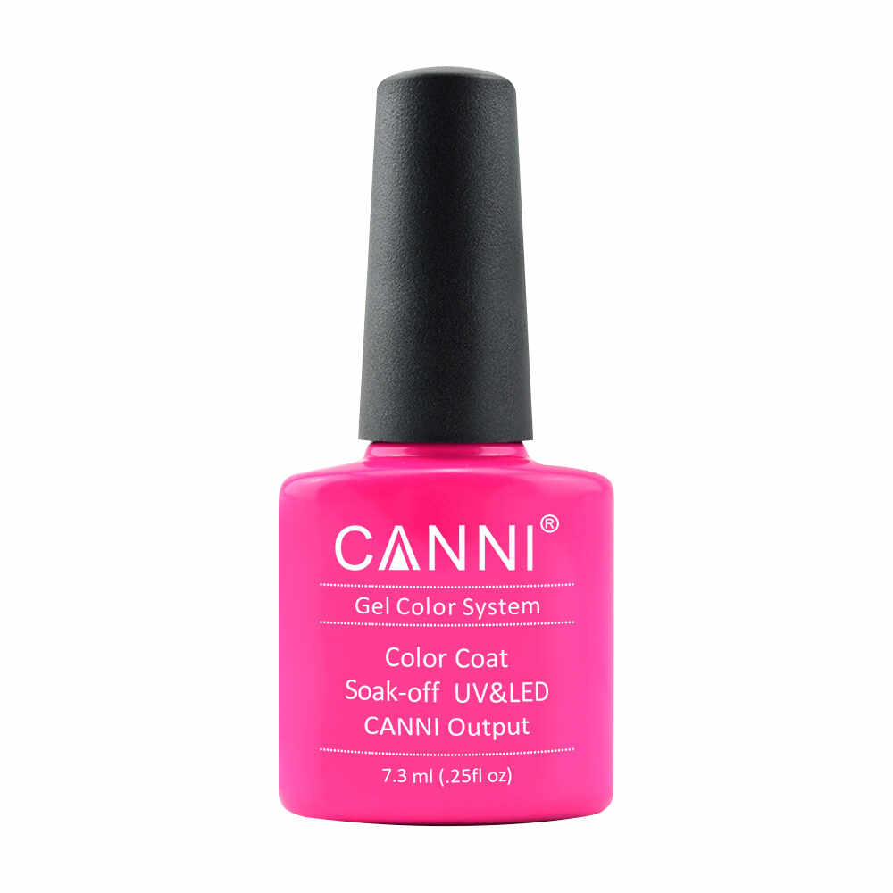 Oja semipermanenta, Canni, 051 deep pink, 7.3 ml