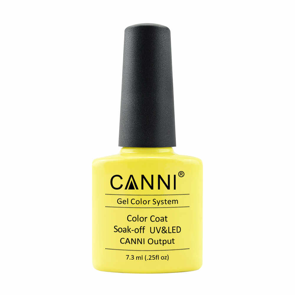 Oja semipermanenta, Canni, 084 yellow, 7.3 ml