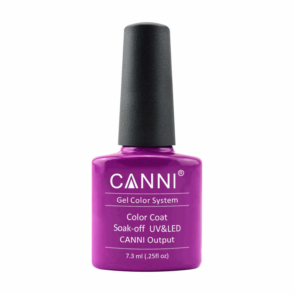 Oja semipermanenta, Canni, 085 purple, 7.3 ml