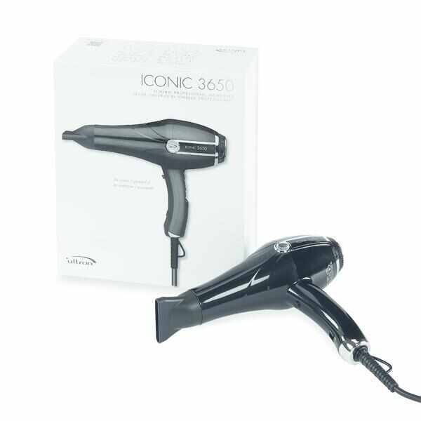 Foehn professional ICONIC 3650 bi -Ionic BLACK --- 2200 wati cod.0440080