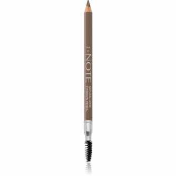 Note Cosmetique Natural Lool Eyebrow Pencil creion pentru sprancene cu pensula