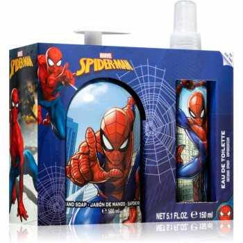 Air Val Spiderman Hand Soap & Eau deToilette Natural Spray set cadou pentru copii