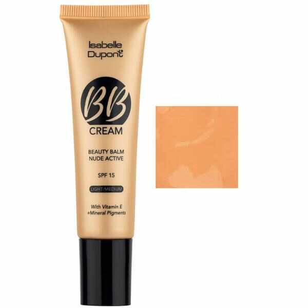 Balsam Corector Isabelle Dupont Paris BB Cream Nude Active, nuanta BB05 Ivory Beige, 30ml