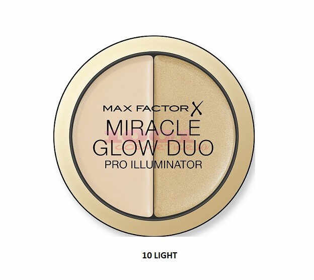 MAX FACTOR MIRACLE GLOW DUO PRO ILLUMINATOR LIGHT 10