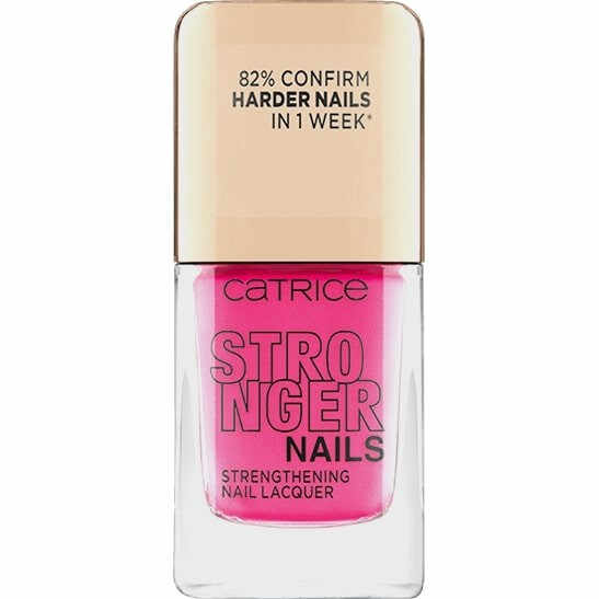 CATRICE STRONGER NAILS STRENGHTENING NAIL LACQUER LAC DE UNGHII INTARITOR PINK WARRIOR 10
