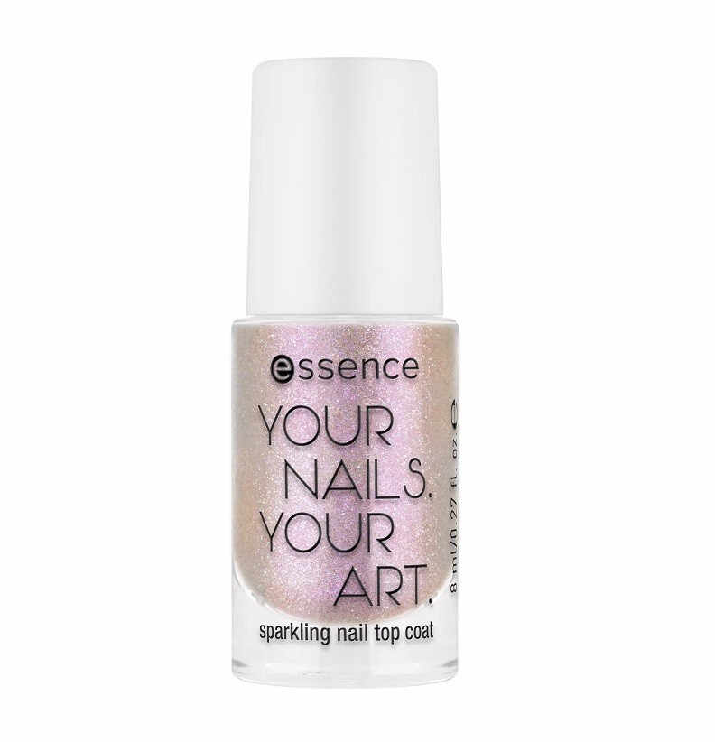 ESSENCE YOUR NAILS. YOUR ART. SPARKLING NAIL TOP COAT 01