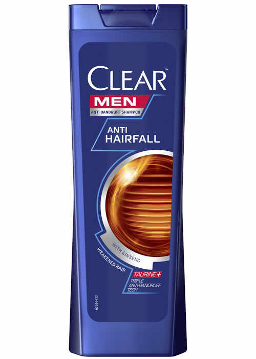CLEAR MEN ANTI HAIR FALL SAMPON ANTIMATREATA WITH GINSENG EXTRACT (Optiuni de comanda: 400ml)