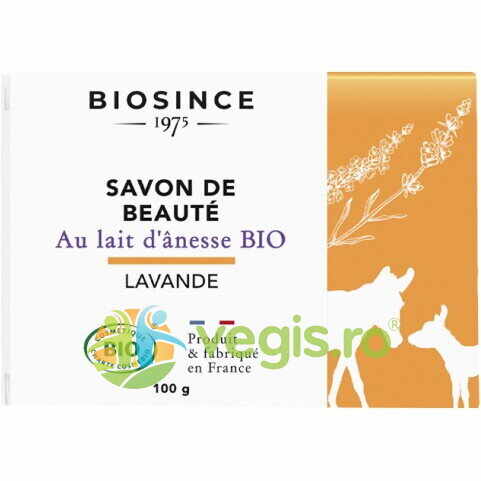 Sapun cu Lapte de Magarita & Lavanda Ecologic/Bio 100g