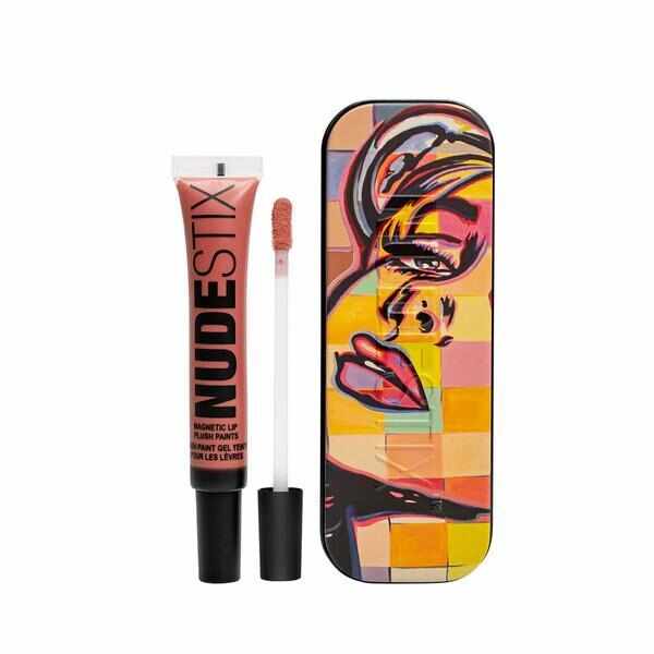 Luciu de buze, Waikiki Rose, Magnetic Lip Plush Paints, Nudestix, 10 ml