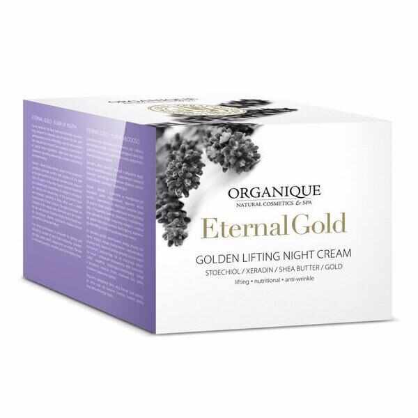 Crema de noapte cu aur, Organique, 50 ml