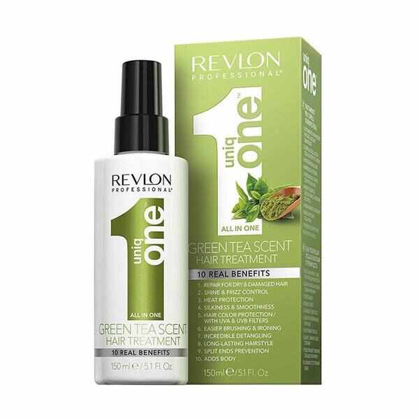 Tratament Pentru Par - Revlon Professional Uniq One Green Tea Scent Hair Treatment, 150 ml