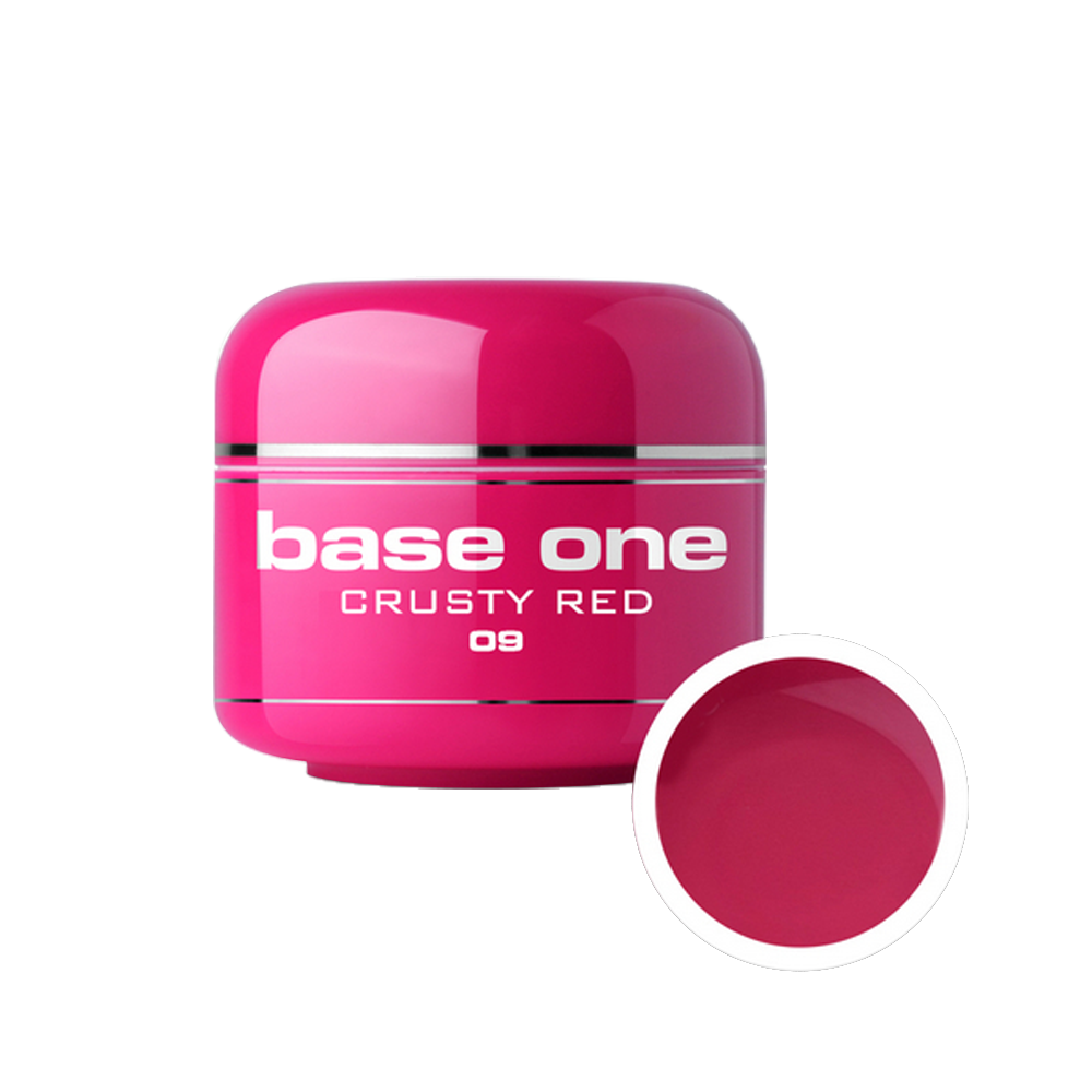 Gel UV color Base One, 5 g, crusty red 09
