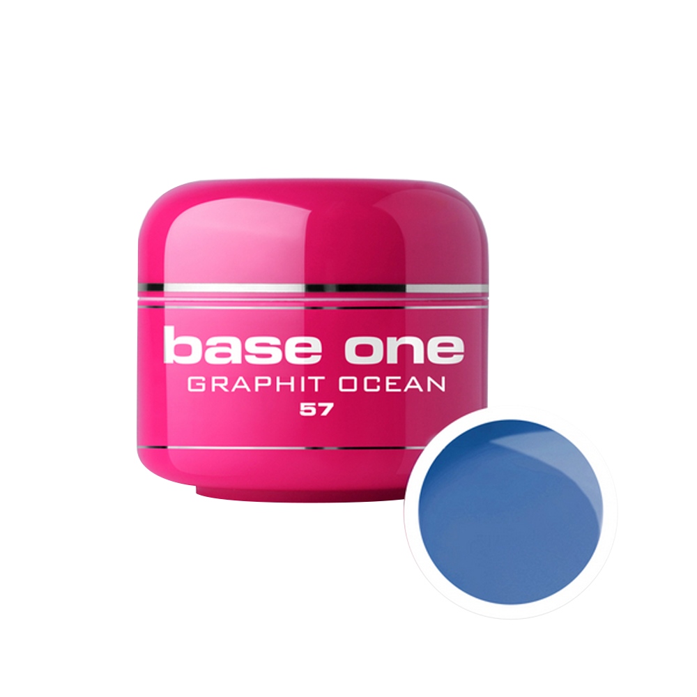 Gel UV color Base One, 5 g, graphit ocean 57