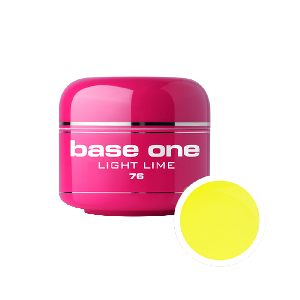 Gel UV color Base One, 5 g, light lime 76