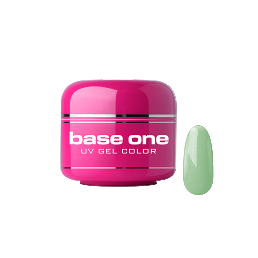Gel UV color Base One, 5 g, Pastel, dark mint 05